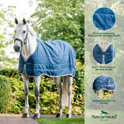 Forro Horseware Ionic Therapy 50g Bleu imperial / argent /Marine Azul Forro Horseware Ionic Therapy 50g Bleu imperial / argent /Marine Azul