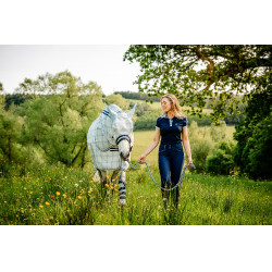 Máscaras anti-moscas Horseware Newmarket Marine witney Azul marino