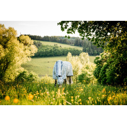 Máscaras anti-moscas Horseware Newmarket Marine witney Azul marino