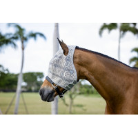 Mascarillas anti-moscas Horseware Newmarket sin orejas Carbón de leña Witney Gris