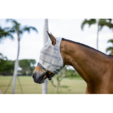 Mascarillas anti-moscas Horseware Newmarket sin orejas Carbón de leña Witney Gris Mascarillas anti-moscas Horseware Newmarket sin orejas Carbón de leña Witney Gris