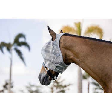 Mascarillas anti-moscas Horseware Newmarket sin orejas Carbón de leña Witney Gris Mascarillas anti-moscas Horseware Newmarket sin orejas Carbón de leña Witney Gris