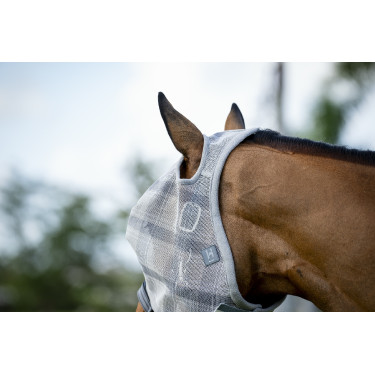 Mascarillas anti-moscas Horseware Newmarket sin orejas Carbón de leña Witney Gris Mascarillas anti-moscas Horseware Newmarket sin orejas Carbón de leña Witney Gris
