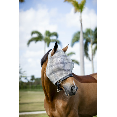 Mascarillas anti-moscas Horseware Newmarket sin orejas Carbón de leña Witney Gris Mascarillas anti-moscas Horseware Newmarket sin orejas Carbón de leña Witney Gris