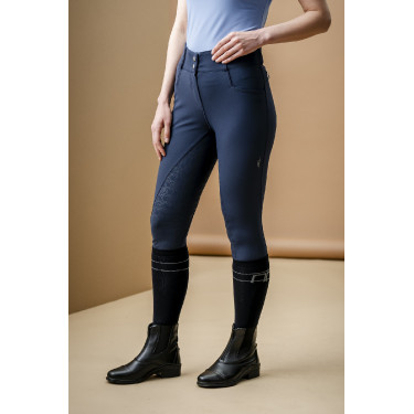 Pantalón Horseware AA Allora de asiento completo Marino Azul marino