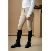 Pantalón Horseware AA Aria con parches en las rodillas y cintura de altura media Beige Pantalón Horseware AA Aria con parches en las rodillas y cintura de altura media Beige