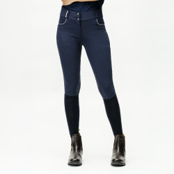 Pantalón Horseware Newmarket de talle medio con grip en las rodillas Azúl marino / azúl marino Pantalón Horseware Newmarket de talle medio con grip en las rodillas Azúl marino / azúl marino