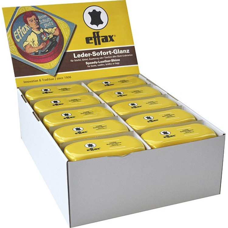 Effax Esponja para dar brillo para cueros