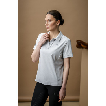Polo Horseware AA Alessia Gris claro