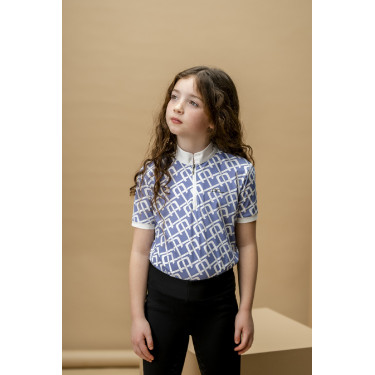 Polo Horseware AA Kids Zanara Azul siciliano