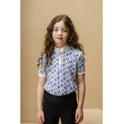 Polo Horseware AA Kids Zanara Azul siciliano