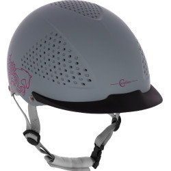 Casco de equitación Covalliero Beauty 2.0 Gris