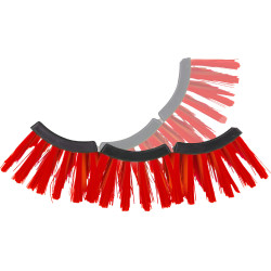 Cepillo flexible Covalliero Roja Rojo