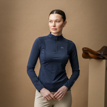 Polo Horseware AA Sofia Sunshirt Marino Azul marino