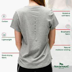 Camiseta Horseware Active Gris