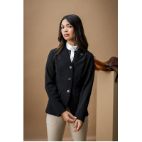 Chaqueta de concurso Horseware AA Platinium Motion Flex Pro Negro Chaqueta de concurso Horseware AA Platinium Motion Flex Pro Negro
