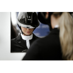 Chaqueta de concurso Horseware AA Platinium Motion Flex Pro Negro Chaqueta de concurso Horseware AA Platinium Motion Flex Pro Negro