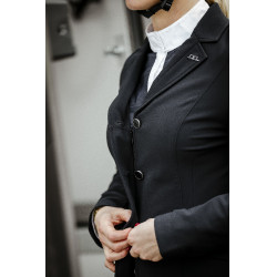Chaqueta de concurso Horseware AA Platinium Motion Flex Pro Negro Chaqueta de concurso Horseware AA Platinium Motion Flex Pro Negro