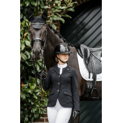 Chaqueta de concurso Horseware AA Platinium Motion Flex Pro Negro Chaqueta de concurso Horseware AA Platinium Motion Flex Pro Negro
