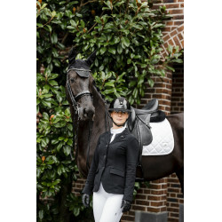 Chaqueta de concurso Horseware AA Platinium Motion Flex Pro Negro Chaqueta de concurso Horseware AA Platinium Motion Flex Pro Negro