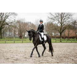 Chaqueta de concurso Horseware AA Platinium Motion Flex Pro Negro Chaqueta de concurso Horseware AA Platinium Motion Flex Pro Negro