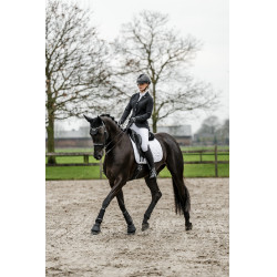 Chaqueta de concurso Horseware AA Platinium Motion Flex Pro Negro Chaqueta de concurso Horseware AA Platinium Motion Flex Pro Negro