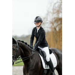 Chaqueta de concurso Horseware AA Platinium Motion Flex Pro Negro Chaqueta de concurso Horseware AA Platinium Motion Flex Pro Negro