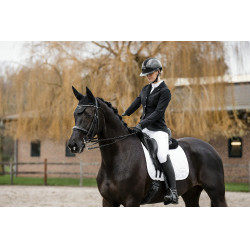 Chaqueta de concurso Horseware AA Platinium Motion Flex Pro Negro Chaqueta de concurso Horseware AA Platinium Motion Flex Pro Negro