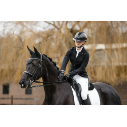 Chaqueta de concurso Horseware AA Platinium Motion Flex Pro Negro Chaqueta de concurso Horseware AA Platinium Motion Flex Pro Negro