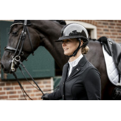Chaqueta de concurso Horseware AA Platinium Motion Flex Pro Negro Chaqueta de concurso Horseware AA Platinium Motion Flex Pro Negro