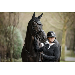 Chaqueta de concurso Horseware AA Platinium Motion Flex Pro Negro Chaqueta de concurso Horseware AA Platinium Motion Flex Pro Negro