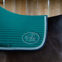 Alfombra Jump'In Balthazar Verde / azul marino