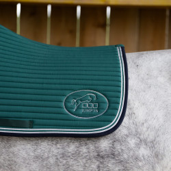 Alfombra Jump'In Balthazar Verde / azul marino