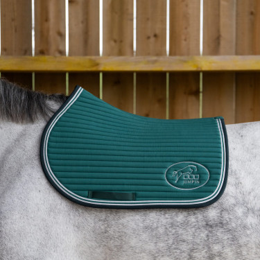 Alfombra Jump'In Balthazar Verde / azul marino