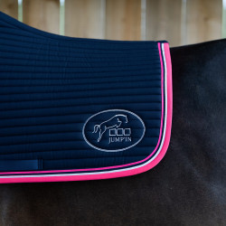 Alfombra Jump'In Balthazar Azúl marino / fucsia