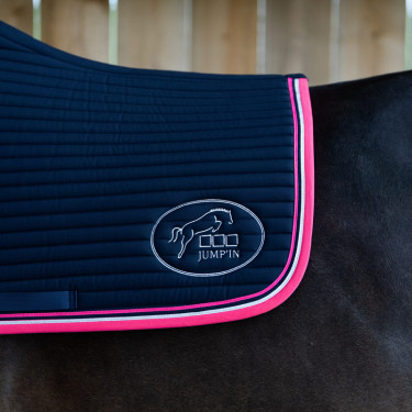 Alfombra Jump'In Balthazar Azúl marino / fucsia