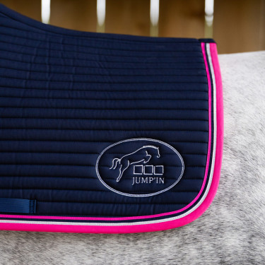 Alfombra Jump'In Balthazar Azúl marino / fucsia