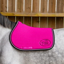 Alfombra Jump'In Balthazar Fucsia / negro Rosa