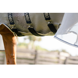 Camisa antimoscas Horseware Rambo Protector Integrada Plata / marino Camisa antimoscas Horseware Rambo Protector Integrada Plata / marino