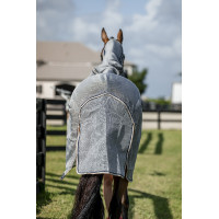 Camisa antimoscas Horseware Rambo Protector Fieldsafe Plata / marino Camisa antimoscas Horseware Rambo Protector Fieldsafe Plata / marino