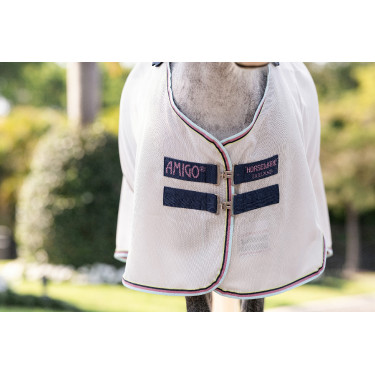 Camisa antimoscas Horseware Amigo Bug Rug Pony Plata / limón / marino / rosa / azul Camisa antimoscas Horseware Amigo Bug Rug Pony Plata / limón / marino / rosa / azul