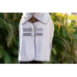 Camisa antimoscas Horseware Amigo Bug Buster Plata / gris titanio / plata Camisa antimoscas Horseware Amigo Bug Buster Plata / gris titanio / plata