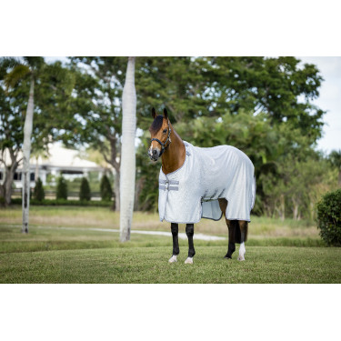 Camisa antimoscas Horseware Amigo Bug Buster Plata / gris titanio / plata Camisa antimoscas Horseware Amigo Bug Buster Plata / gris titanio / plata