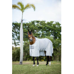 Camisa antimoscas Horseware Amigo Bug Buster Plata / gris titanio / plata Camisa antimoscas Horseware Amigo Bug Buster Plata / gris titanio / plata