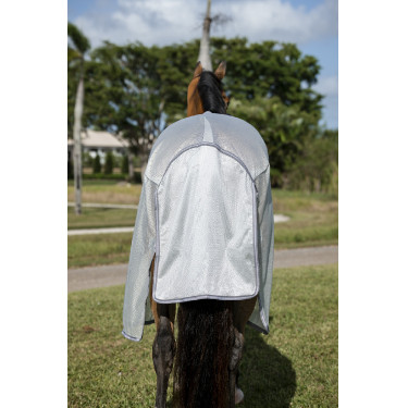 Camisa antimoscas Horseware Amigo Bug Buster Plata / gris titanio / plata Camisa antimoscas Horseware Amigo Bug Buster Plata / gris titanio / plata