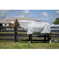 Camisa anti-moscas Horseware Amigo Bug Rug XL Plus Plata / gris titanio / plata