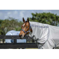 Camisa anti-moscas Horseware Amigo Bug Rug XL Plus Plata / gris titanio / plata