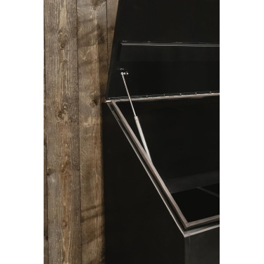 Contenedor de alimentos de aluminio Grooming Deluxe by Kentucky con ruedas Contenedor de alimentos de aluminio Grooming Deluxe by Kentucky con ruedas