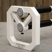 Cavaletti de aluminio Square Grooming Deluxe por Kentucky por 2 Blanco Cavaletti de aluminio Square Grooming Deluxe por Kentucky por 2 Blanco
