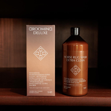 Detergente Grooming Deluxe de Kentucky para mantas de caballos ultra limpias Detergente Grooming Deluxe de Kentucky para mantas de caballos ultra limpias
